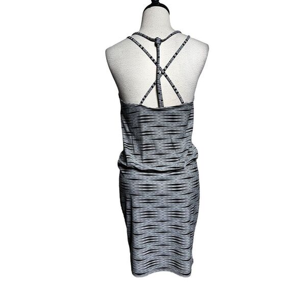Athleta Strappy Black and White Casual Mini Dress Size Small - Picture 2 of 3